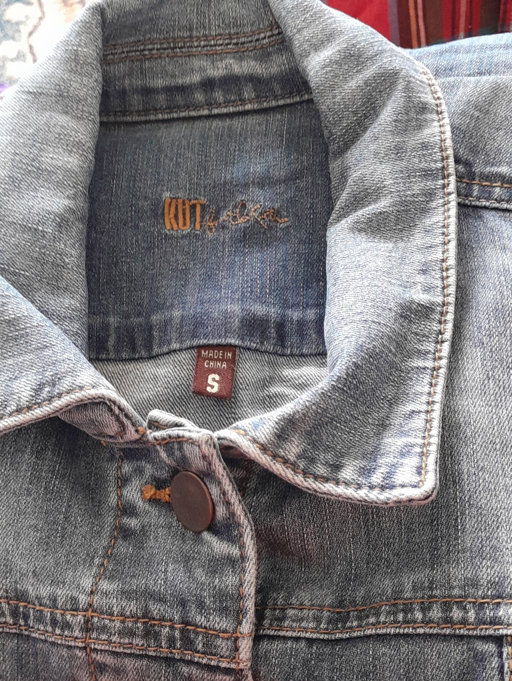 Kut from the Kloth Boys Light Blue Denim Jacket SIZE Small